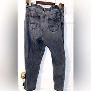 Vintage American Eagle gray mom jeans
